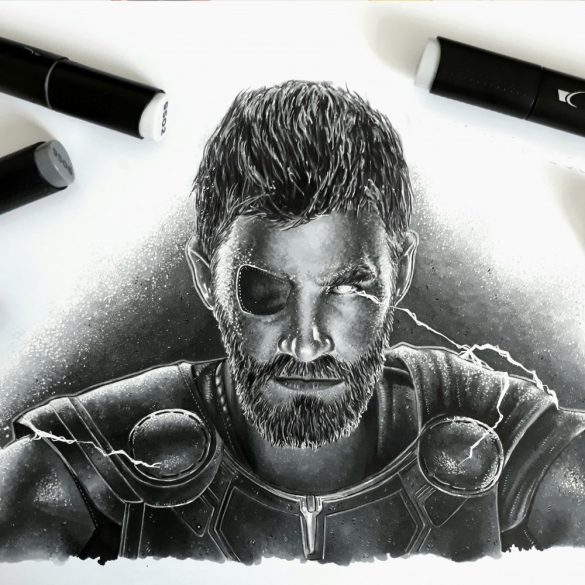 Graph'it alcohol based marker 05120 Princess Rose