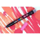 Acrylic felt - Uni Posca Brush Pen - White