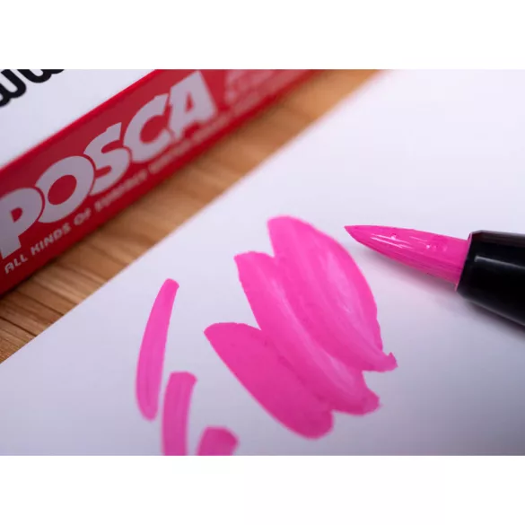 Acrylic felt - Uni Posca Brush Pen - Green