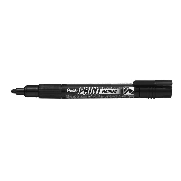 Pentel lakkmarker kerek hegyű 2,0 mm  - fekete 