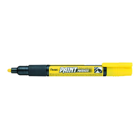 Pentel lakkmarker kerek hegyű 2,0 mm - sárga