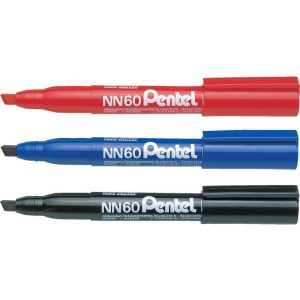 Pentel vágotthegyű alkoholos marker 4-6 mm - kék