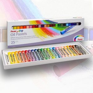 Oil Pastel Set - Pentel Arts Oil Pastels 25 Colours Set