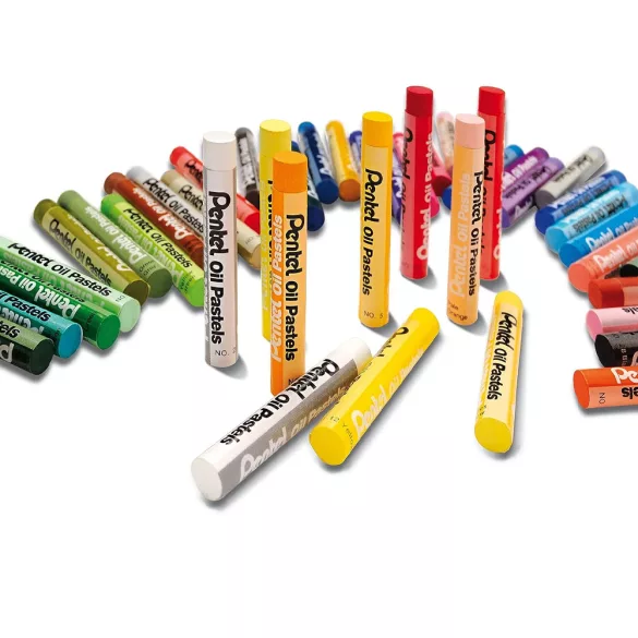 Oil Pastel Set - Pentel Arts Oil Pastels 50 Colours Set