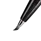 Pentel Brush Sign Pen kalligrafikus hajlékony hegyű ecsettoll  - fekete 