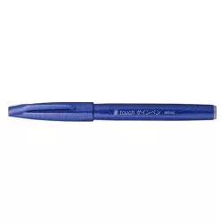   Pentel Brush Sign Pen kalligrafikus hajlékony hegyű ecsettoll - kék 