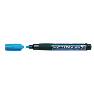 Pentel törölhető folyékony krétamarker fordítható heggyel 2-4 mm - kék