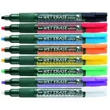 Pentel törölhető folyékony krétamarker fordítható heggyel 2-4 mm - zöld 
