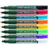 Pentel törölhető folyékony krétamarker fordítható heggyel 2-4 mm - narancs
