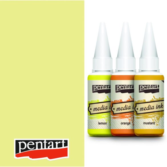 Alkohol Ink - Pentart Media Ink 20 ml  - Vanilla