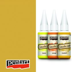 Alkoholos Tinta - Pentart Media Ink 20ml  - Mustár