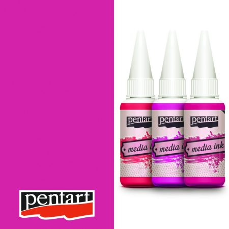 Alkohol Ink - Pentart Media Ink 20 ml - Poppy