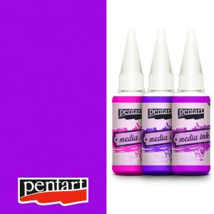 Alkohol Ink - Pentart Media Ink 20 ml - Peony