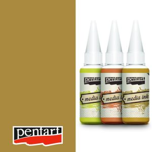 Alkohol Ink - Pentart Media Ink 20 ml - Latte