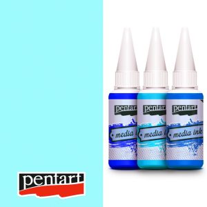 Alkohol Ink - Pentart Media Ink 20 ml - Morning glory