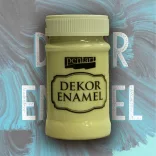 Dekor Zománcfesték 100ml - Pentart Decor Enamel - Elefántcsont fehér
