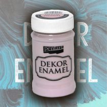   Dekor Zománcfesték 100ml - Pentart Decor Enamel - Viktóriánus rózsaszín
