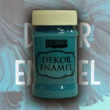 Dekor Zománcfesték 100ml - Pentart Decor Enamel - Türkizkék