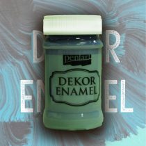 Decor Enamel Paint Pentart; 100ml - Country blue