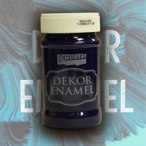 Decor Enamel Paint Pentart; 100ml - Dark blue
