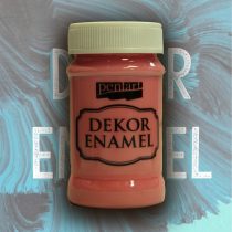Decor Enamel Paint Pentart; 100ml - Rose