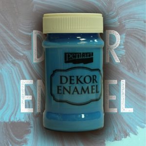 Decor Enamel Paint Pentart; 100ml - Light blue