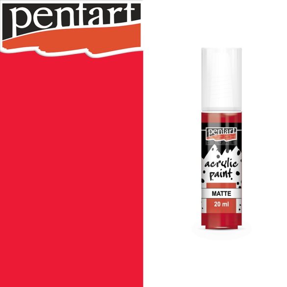 Acrylic paint - Pentart Matte Artist Color, 20ml - Lipstick