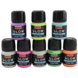 Acrylic paint - Pentart GLOW in the dark 30ml - Lime Green