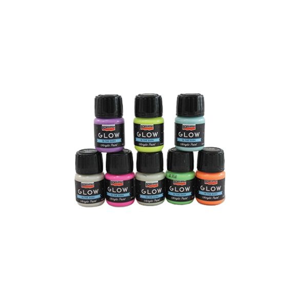 Akrilfesték - Pentart GLOW in the dark 30ml