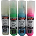 Pentart universal contour - GLOW in the dark - Green