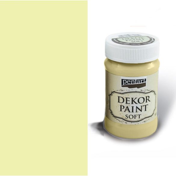 Chalky Paint - Dekor Paint Chalky - 100ml -  Yellow