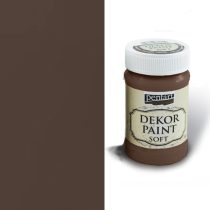 Chalky Paint - Dekor Paint Chalky - 100ml -  Brown