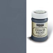 Chalky Paint - Dekor Paint Chalky - 100ml -  Graphite 