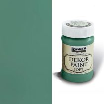 Chalky Paint - Dekor Paint Chalky - 100ml -  Turquoise green