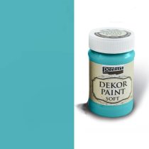 Chalky Paint - Dekor Paint Chalky - 100ml -  Turquoise blue