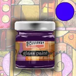 Üvegfesték - Pentart Glass Paint, solvent based 30ml - Lila 