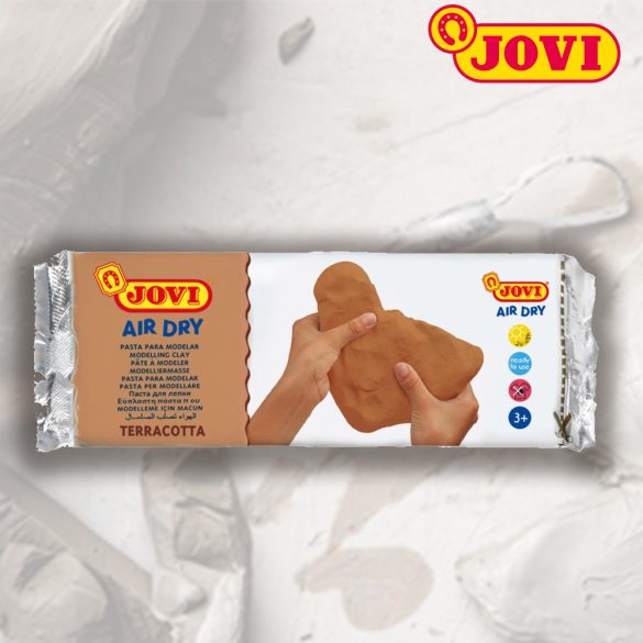Levegőre száradó gyurma - Jovi Air Dry Plasticine - Terrakotta, 250g