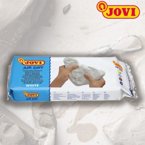 Levegőre száradó gyurma - Jovi Air Dry Plasticine - Fehér, 500g