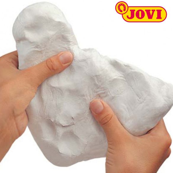 Levegőre száradó gyurma - Jovi Air Dry Plasticine - Fehér, 500g