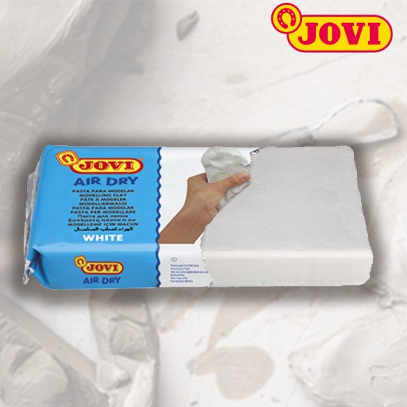 Levegőre száradó gyurma - Jovi Air Dry Plasticine - Fehér, 1000g