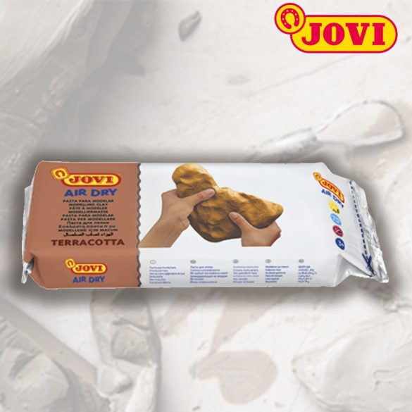 Levegőre száradó gyurma - Jovi Air Dry Plasticine - Terrakotta, 500g