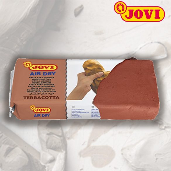 Levegőre száradó gyurma - Jovi Air Dry Plasticine - Terrakotta, 1000g