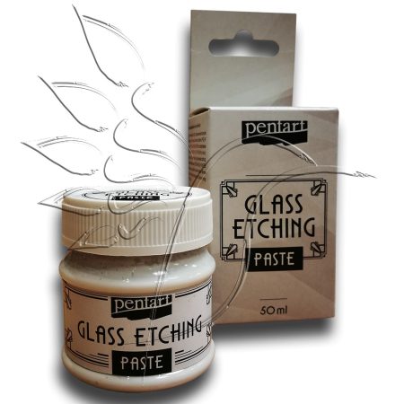 Üvegmaró paszta - Pentart Glass Etching Paste 50ml