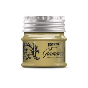 Pentart Glamour Fabric Paint 50ml - Champagne