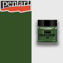   Textil- és Bőrfesték - Pentart Fabric & Leather Paint 50ml - Fenyőzöld