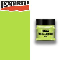 Fabric & Leather Paint - Pentart 50ml - Lime
