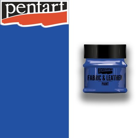 Textil- és Bőrfesték - Pentart Fabric & Leather Paint 50ml - Kék
