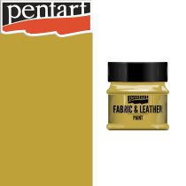 Fabric & Leather Paint - Pentart 50ml - Gold