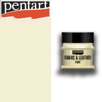 Fabric & Leather Paint - Pentart 50ml - Ivory