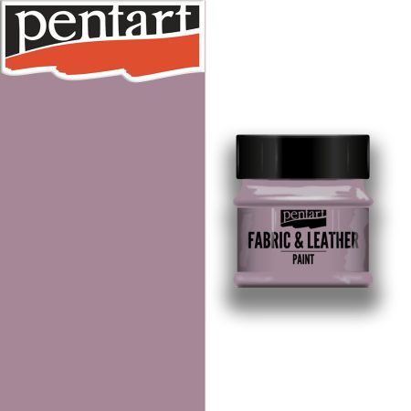 Textil- és Bőrfesték - Pentart Fabric & Leather Paint 50ml - Vintage lila